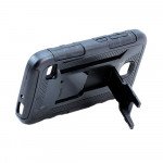 Wholesale Huawei Union Y538 Armor Holster Combo Belt Clip Case (Black)